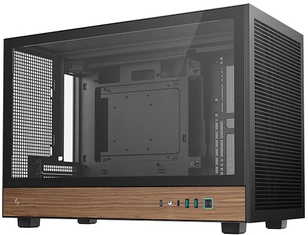 Фото: Корпус Deepcool CH260 Wood Black with window (R-CH260-BKNWM0-G-1) № 13 | KTC