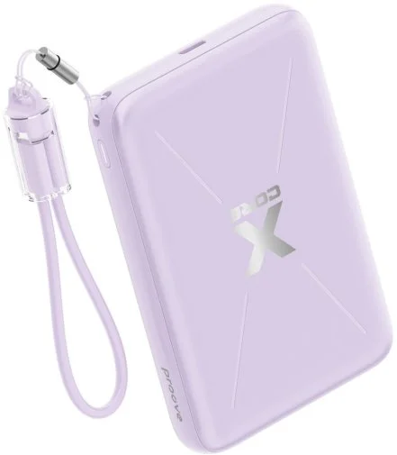 Фото: Батарея універсальна Proove X-Core 10000mAh 22.5W Qi 15W Purple (PNXC22010009) № 18 | KTC