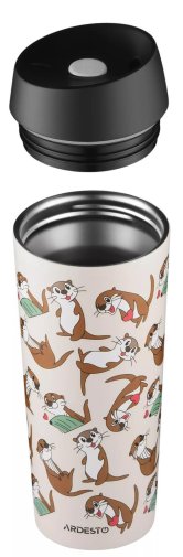 Термочашка Ardesto Coffee Time Otter 450ml Beige (AR2645OT)