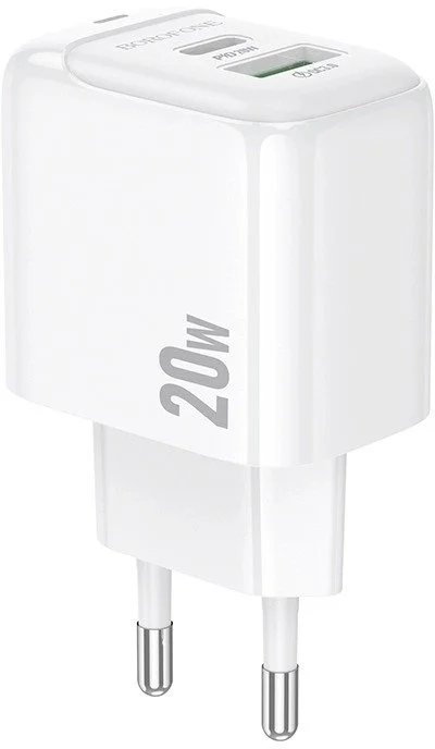 Фото: Зарядний пристрій BOROFONE BAS44A Potential PD QC3.0 20W White (6941991113840) № 9 | KTC