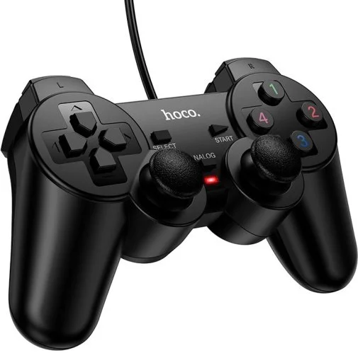 Фото: Геймпад Hoco GA3 Fast Link Wired Game Controller Black (6942007666619) № 10 | KTC