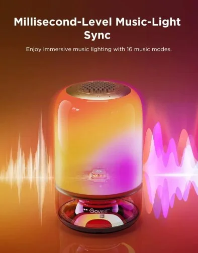 Фото: Нічник Govee Table Lamp 2 Pro x Sound by JBL White (H60200F1) № 21 | KTC