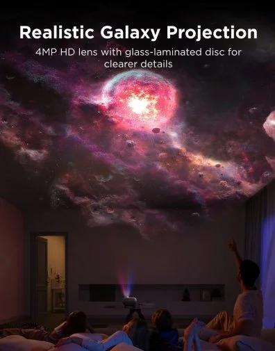 Фото: Нічник Govee H609D Galaxy Light Projector 2 Pro RGB WI-FI/Bluetooth Black (H609D311) № 27 | KTC