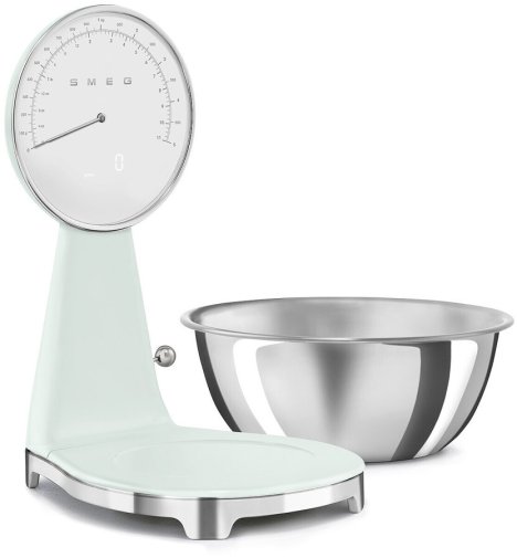 Ваги кухонні Smeg Style Aesthetic Glossy Pastel Green (KSF01PGWW)