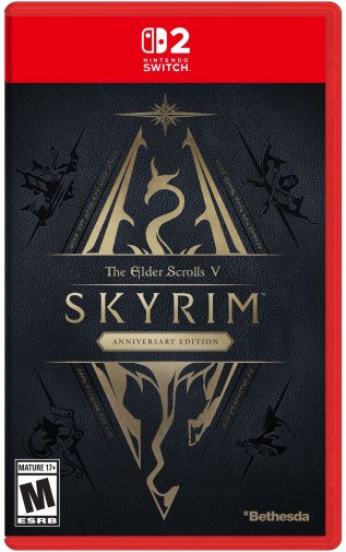 Гра The Elder Scrolls V Skyrim Anniversary Edition Switch 2 Cartridge