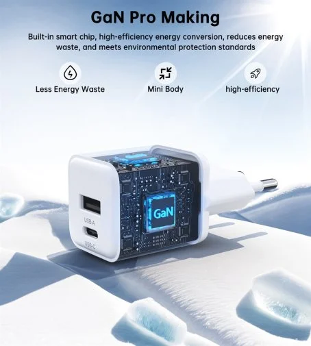 Фото: Зарядний пристрій Choetech PD5012 30W White (PD5012-EU-WH) № 13 | KTC