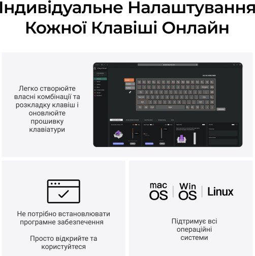 Клавіатура Keychron K2 HE Gateron Magnetic Switch RGB Black (K2H-F1-UA)