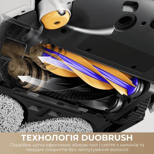 Робот-пилосос Dreame Bot X60 Ultra Complete Black (RLX87DE-bl)