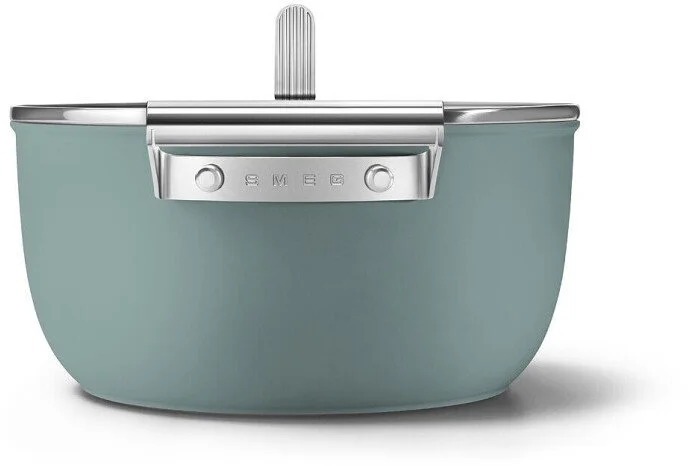 Фото: Каструля Smeg 50S Retro Style 5.4L Emerald Green Matte (CSF2412EGM) № 14 | KTC