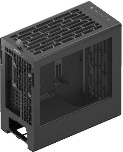 Корпус HAVN BF 360 Black with window (HVN-CA-BF360-02)