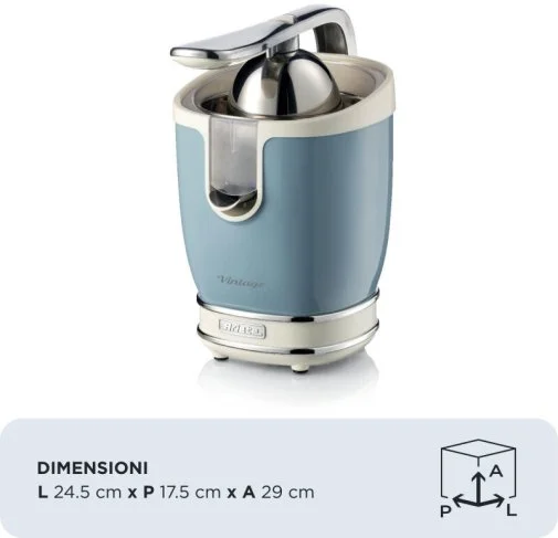 Фото: Соковижималка для цитрусових Ariete 413 CREAM/BL (413CRBL) № 12 | KTC