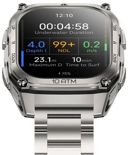 Фото: Смарт годинник KOSPET TANK M4 SE Silver № 8 | KTC