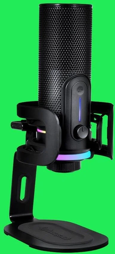 Фото: Мікрофон Streamplify MIC PRO-192-RGB-ST Black (SPMC-MP3C327.11) № 23 | KTC