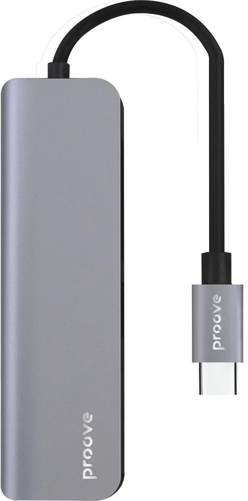 Фото: USB-хаб Proove Arc Link 5in1 Silver (HBAL00010604) № 7 | KTC