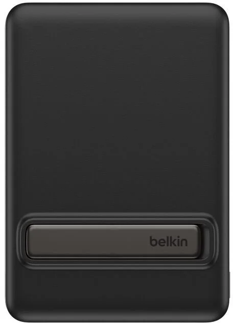 Фото: Батарея універсальна Belkin BoostCharge Slim 5000mAh 20W Qi2 15W with Kickstand Black (BPD011HQBK) № 22 | KTC