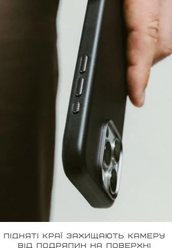 Фото: Чохол Nomad for Apple iPhone 16 Pro Max - Traditional Leather Black (NM01388685) № 14 | KTC