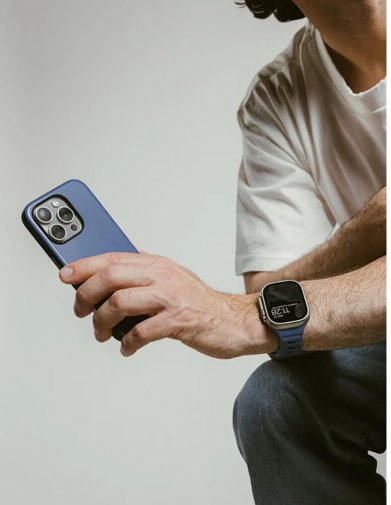 Чохол Nomad for Apple iPhone 16 Pro - Sport Naval Blue (NM01376385)