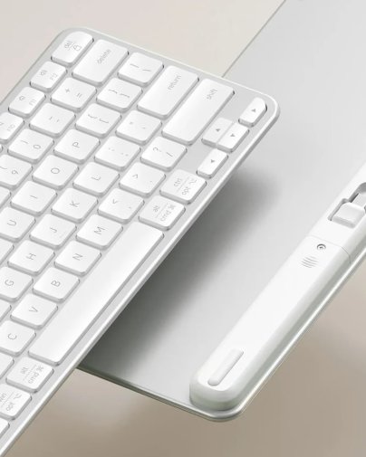 Клавіатура, Satechi Slim EX1 ENG/UKR WL/BT, Silver