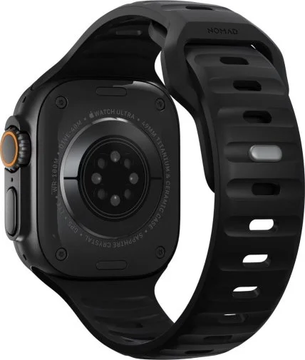 Фото: Ремінець Nomad for Apple Watch 46mm/49mm - Sport Band Black (NM1AM10000) № 11 | KTC