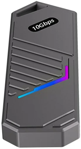 Фото: Кишеня зовнішня Dynamode DM-CAD-SSD14-N NVMe USB3.2 G2 Type-C Dark Grey № 9 | KTC