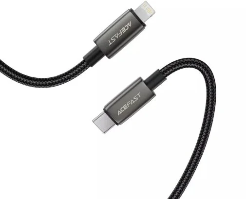 Фото: Кабель Acefast C23-01 30W Type-C / Lightning 1.2m Black (6974316285410) № 12 | KTC