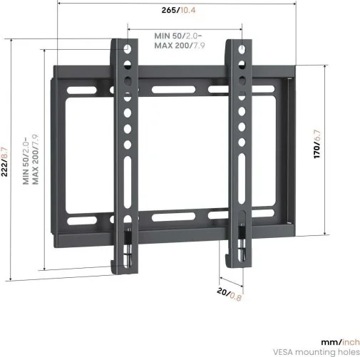 Фото: Кронштейн Vogels UP 2003 Black (8420030) № 5 | KTC