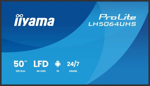 Інтерактивний дисплей iiyama LH5064UHS-B1AG