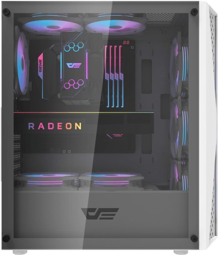 Корпус DARKFLASH DK352 Plus White with window (DK352 PLUS WHITE)