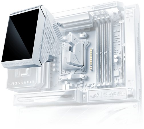 Система рідинного охолодження ASUS ROG Strix LC IV 360 ARGB LCD White
