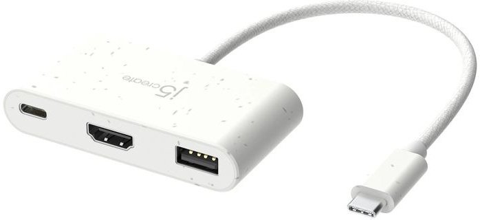 USB-хаб J5create 3in1 JCA379EW-N Natural White