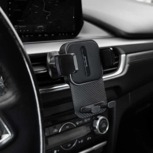 Фото: Кріплення для мобільного телефону Proove Carbon Clamp Air Outlet Car Mount Black (CHCNA0000001) № 14 | KTC