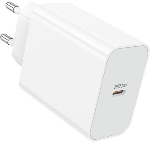 Зарядний пристрій BOROFONE BA107A Stellar PD 30W White (6941991125348)