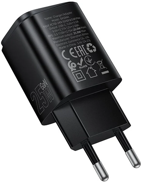 Фото: Зарядний пристрій BOROFONE BAS84A Star PD 25W Black (6941991126826) № 15 | KTC