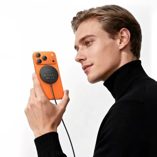Бездротовий зарядний пристрій BOROFONE BQ41 Glory 3in1 15W Black (6941991125553)