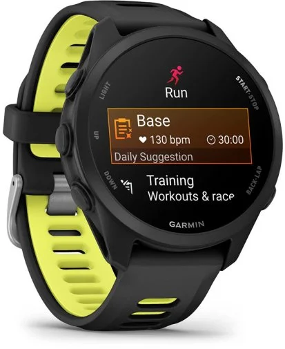 Фото: Смарт годинник Garmin Forerunner 170 Music Black with a Black/Amp Yellow (010-03920-10) № 13 | KTC