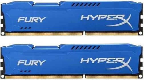 Фото: Оперативна пам’ять Kingston HyperX Fury Blu DDR3 2x4GB (HX316C10FK2/8) № 5 | KTC