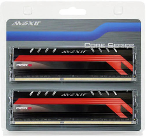 Фото: Пам'ять AVEXIR MPOWER RED Series DDR3 2х4 ГБ (AVD3U16000904G-2CRR) № 6 | KTC