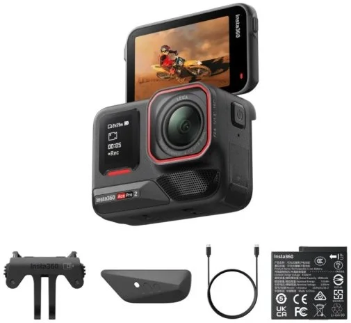 Екшн-камера Insta360 Ace Pro 2 Standard Bandle Black (6970357859733)