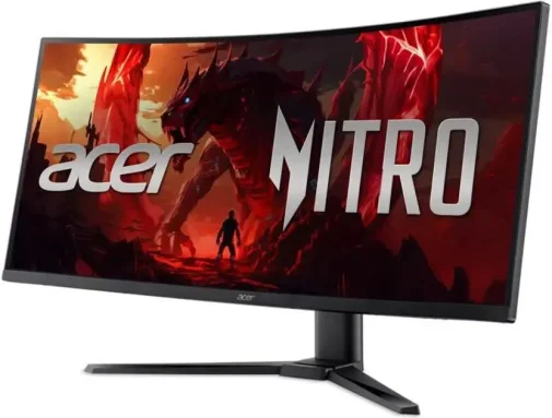 Фото: Монітор Acer XZ340CURX2bmiipphx (UM.CX0EE.205) - 34" VA / 3440x1440 / 200 Гц / AMD FreeSync Premium / HAS № 20 | KTC