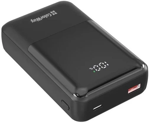 Фото: Батарея універсальна ColorWay DigiPower 20000mAh 45W Built-in Cable Type-C/Lightning (CW-PB200LP04BK) № 14 | KTC