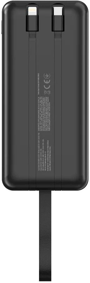 Фото: Батарея універсальна ColorWay EnergyHub 30000mAh 22.5W Built-in Cable Type-C/Lightning (CW-PB300LP05BK) № 17 | KTC