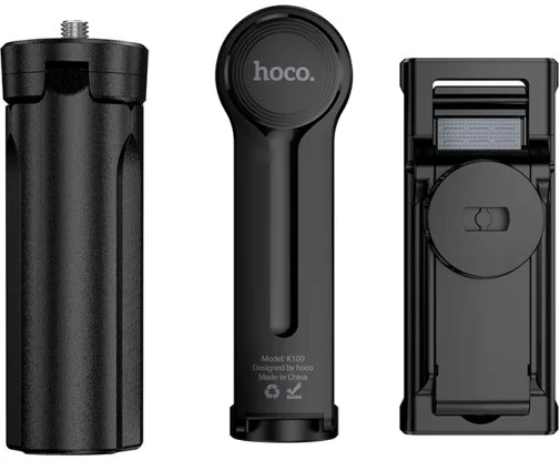 Фото: Штатив Hoco K100 Prestigio Mini Tripod Black (6942007673945) № 14 | KTC
