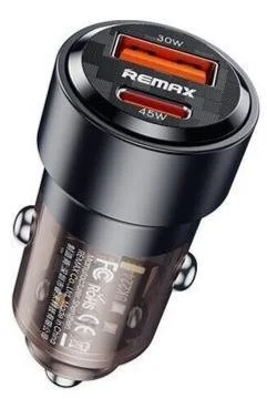 Фото: Автомобільний зарядний пристрій Remax RCC360 QC PD 75W Black (6954851209133) № 5 | KTC