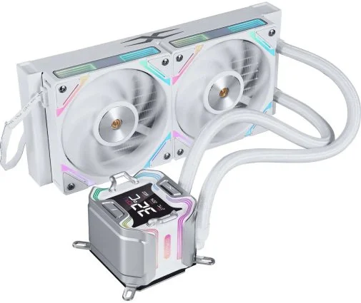 Фото: Система рідинного охолодження 1stPlayer X-240E White (X-240E-WH) № 12 | KTC