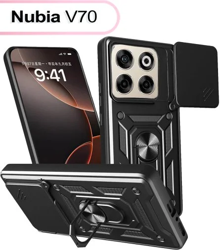 Фото: Чохол BeCover for Nubia V70 - Military Black (713534) № 7 | KTC