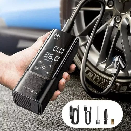 Фото: Компресор Proove Pump Assistant Pro 120W 7500mAh Black (PPAP80010901) № 21 | KTC