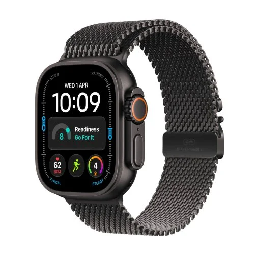 Фото: Смарт годинник Apple Watch Ultra 4 49mm - Black Titanium Case with Black Titanium Milanese Loop - S (MJAU4) № 9 | KTC