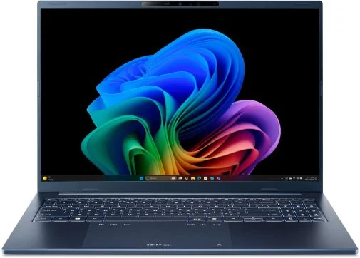 Фото: Ноутбук Acer Swift Go 16 AI SFG16-A71-R8V3 NX.JX9EU.007 Blue - 16" OLED 60 Гц / AMD Ryzen AI 7 / 445 / DDR5 16 ГБ / PCI-E SSD 512 ГБ / Radeon Graphics № 9 | KTC