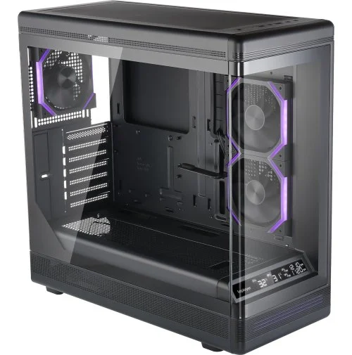 Фото: Корпус 1stPlayer PB8-BK-2FH7R-1FH7 Black with window № 14 | KTC