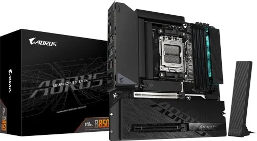 Фото: Материнська плата Gigabyte B850M AORUS STEALTH № 7 | KTC